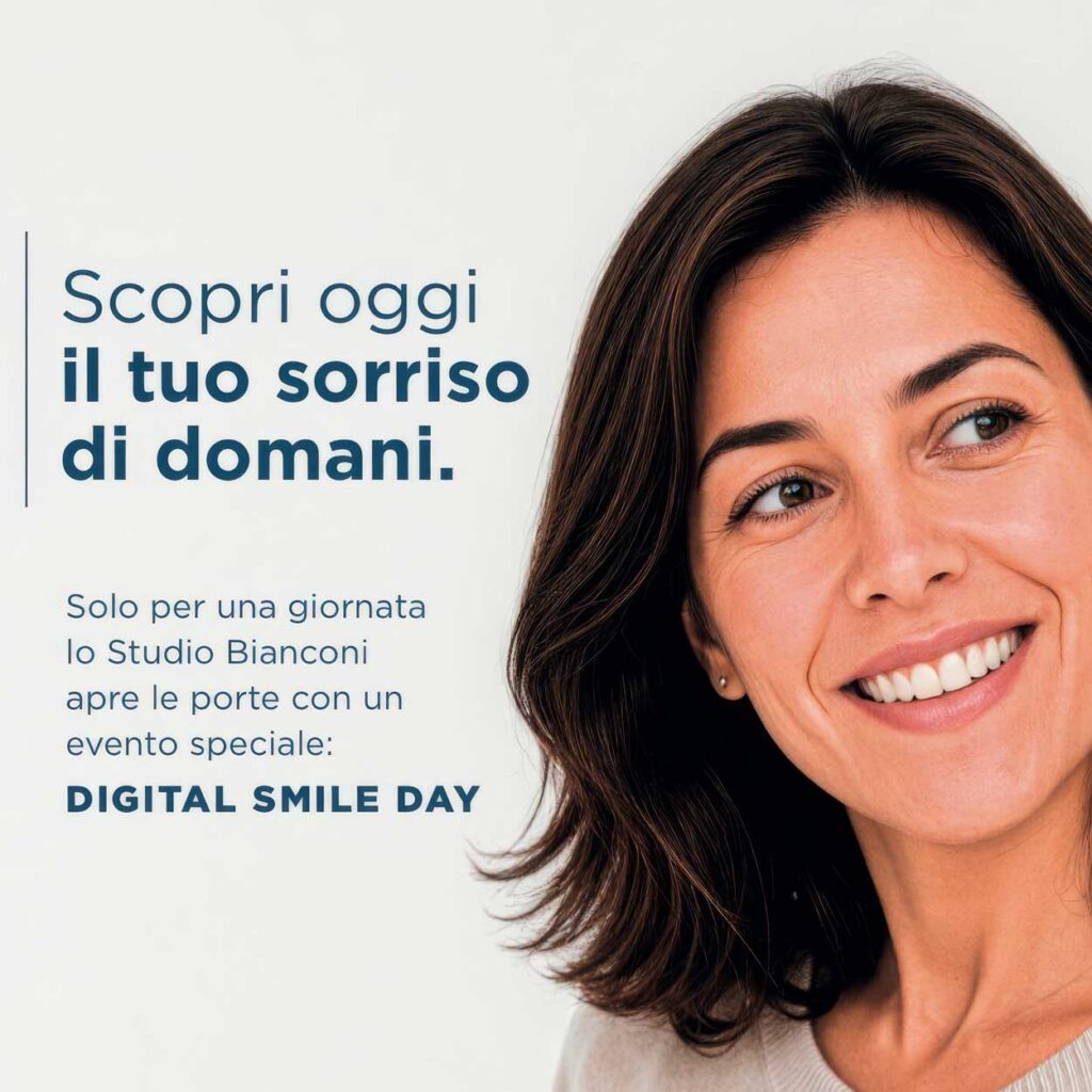 Digital Smile Day: scopri oggi il tuo sorriso di domani